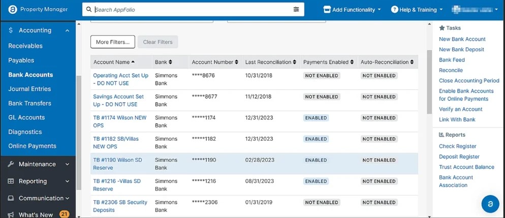 AppFolio Property Manager